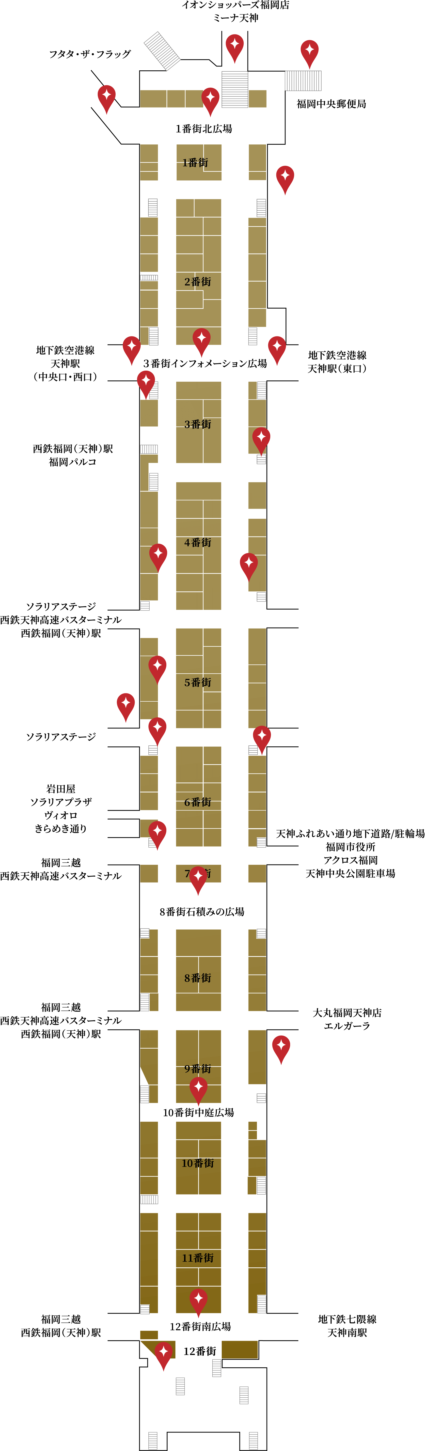 地下街マップ